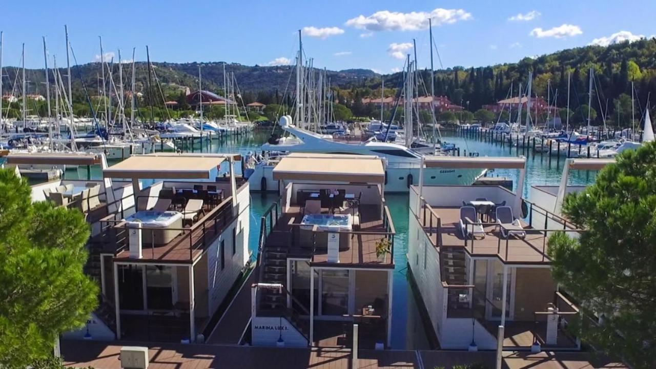 Floating Sea House Miramare Villa Portoroz Bagian luar foto
